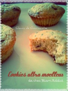 Cookies ultra moelleux par Chemin de Gourmandise