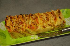 Pizza à effeuiller par Charline de La Tambouille de Charline